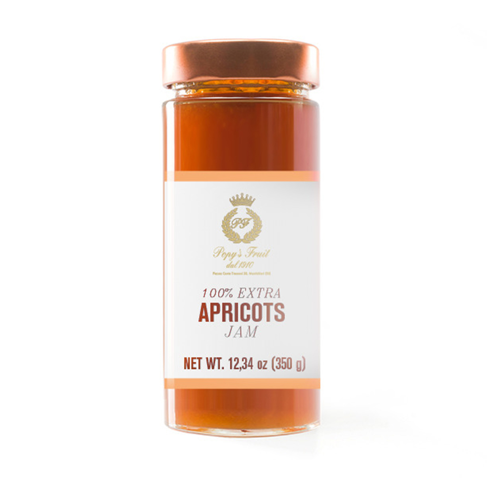 100% Extra Apricots Jam 12,34 oz – Popy’s Fruit