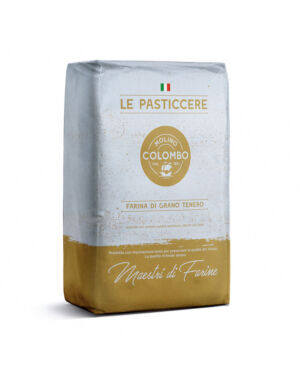 Soft Wheat flour Type 00 for ShortCrust Pastry “LE PASTICCERE” 55 LB – Molino Colombo