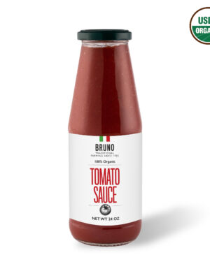 Organic Tomato Sauce “Bruno”- 24 Oz. – Monastero