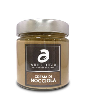 Sicilian Hazelnut Cream 6.7 Oz. (190 gr)- A Ricchiggia
