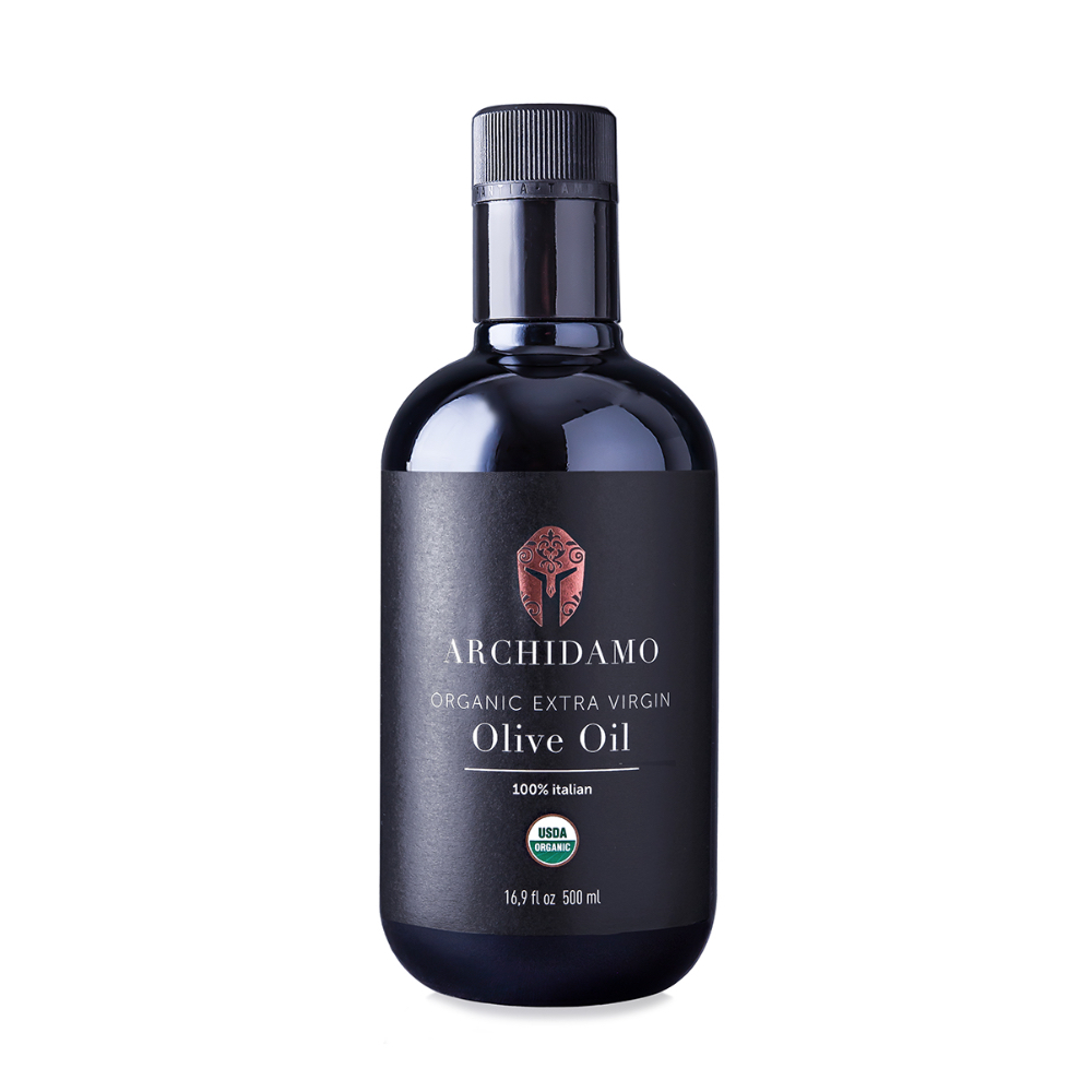 Archidamo Extra Virgin Olive Oil 100% organic Italian – 16.9 fl oz. / 500 ml
