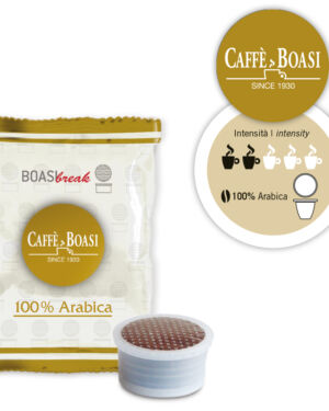 100% Arabica – Capsules compatible with Lavazza® Espresso Point® 100 pz – Caffè Boasi